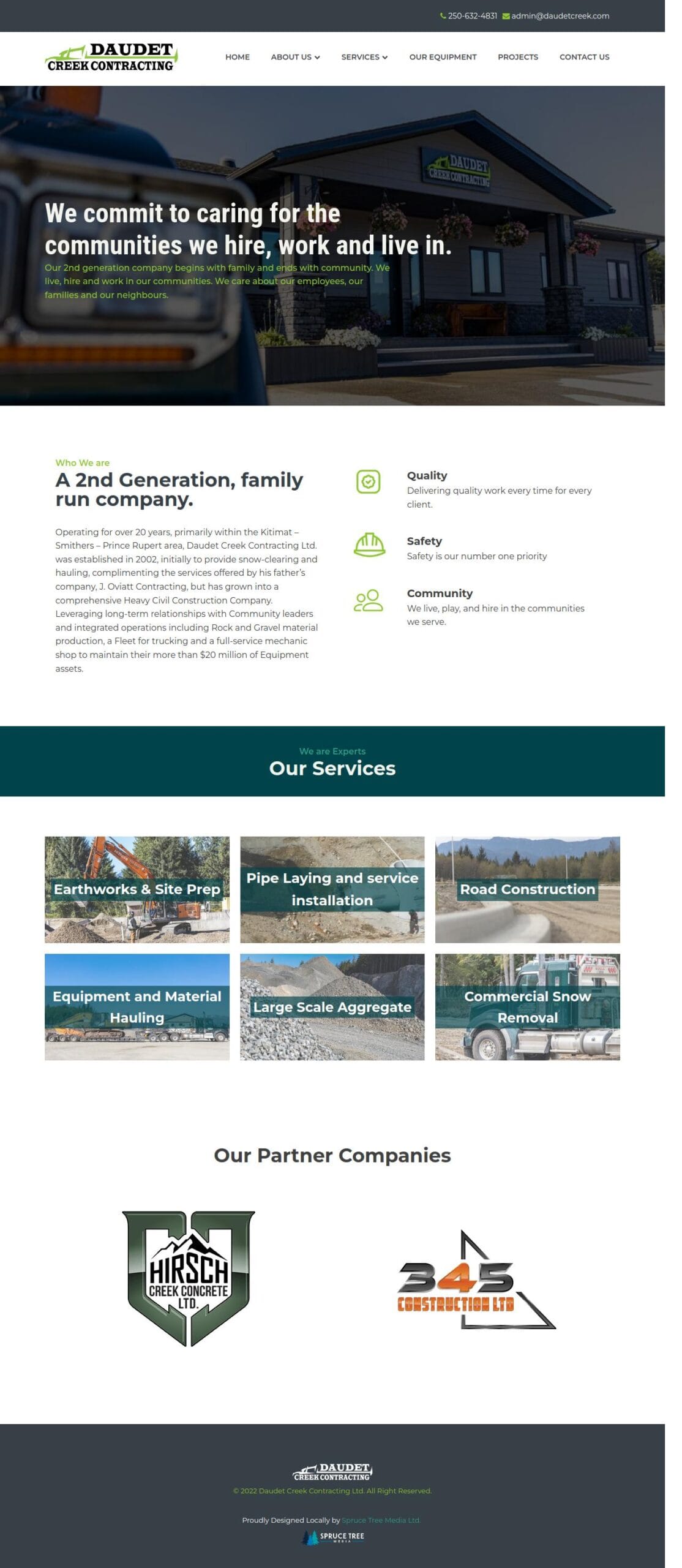 Daudet Creek Contracting